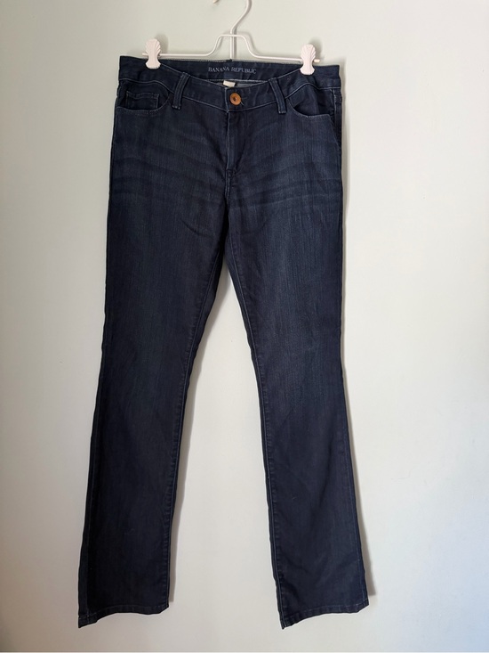 Banana Republic Denim - Banana Republic Skinny Straight Dark Wash Jeans Women’s Size 29 Stretch Denim